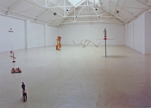Exposition &quot;Goeie Beelden&quot; at Gallery Fons Welters, Amsterdam, 1995. (with Henk Visch, Theo Schepens. Bea Stienstra)